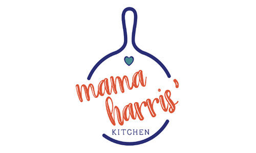 Mama Harris Kitchen: Miami Food Tours Logo in Little Havana.