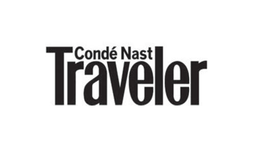 The logo for Condé Masse Traveler, inspired by Miami Food Tours and the culinary delights of Little Havana.