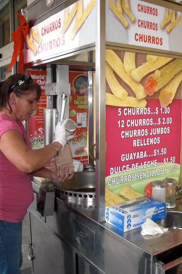 churros in little havana, miami, florida