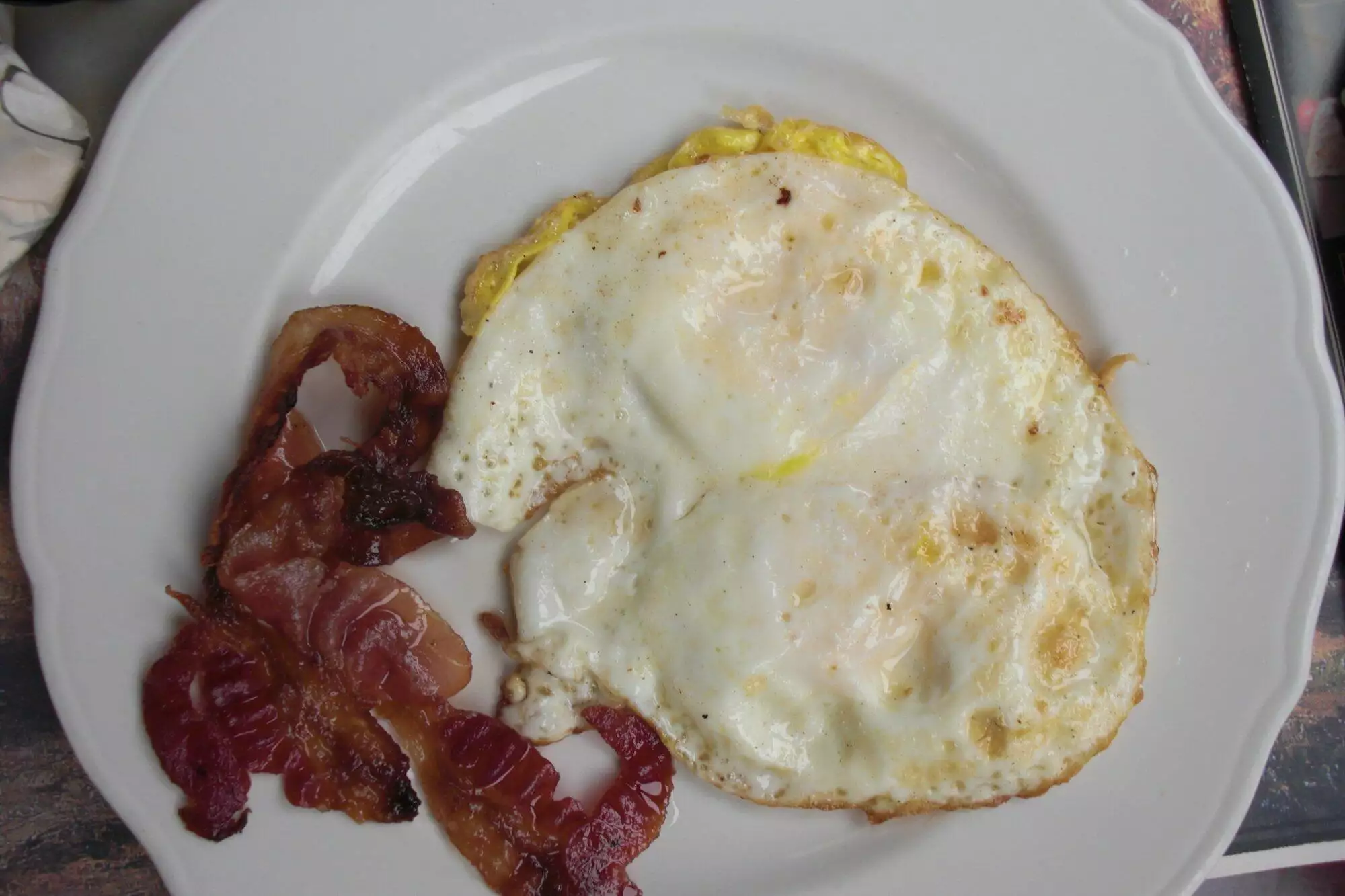 eegs and bacon