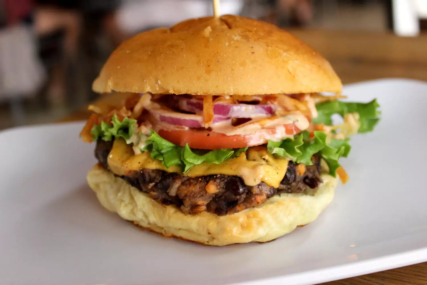 Pincho Factory veggie burger